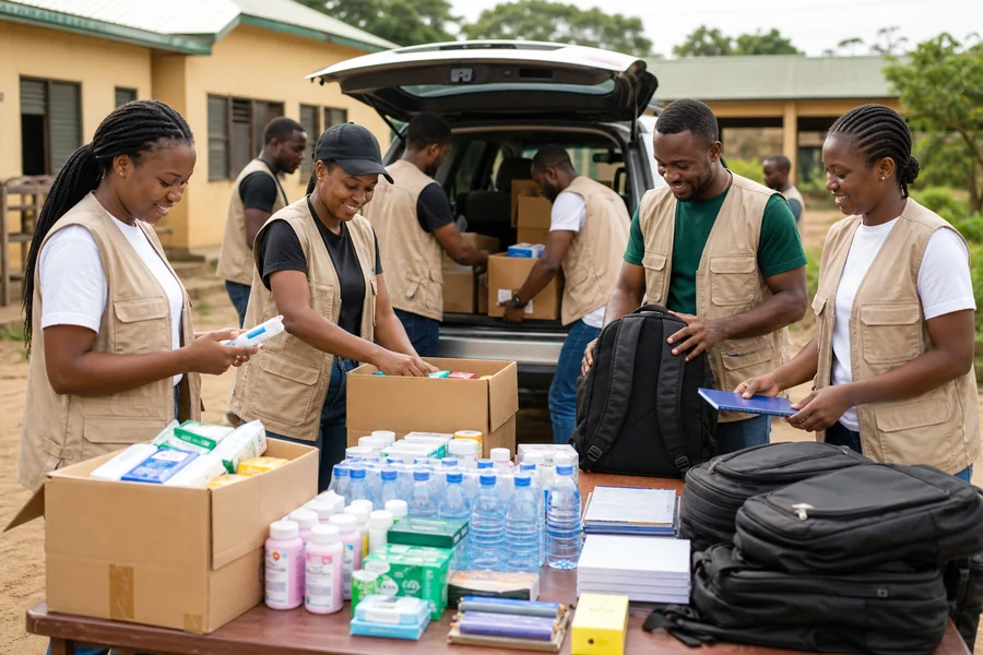 Volunteer field team